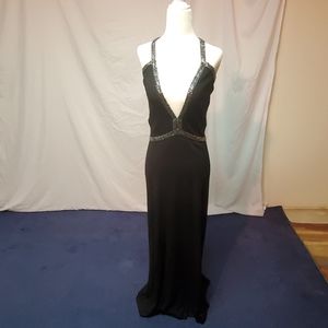 Size 2 black evening gown